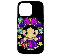 Muñeca Mexican Doll Lelé Embroidery Style Maria Otomi Girl Coque pour iPhone 14 Pro Max