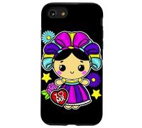 Muñeca Mexican Doll Lelé Embroidery Style Maria Otomi Girl Coque pour iPhone SE (2020) / 7/8