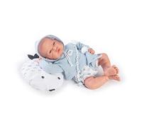 Muñecas Antonio Juan Nouveau-né avec Coussin Poisson Multicolore (33225)