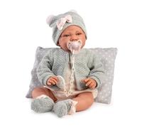 MuÑecas Antonio Juan Froad Doll Gray Cushion 42 Cm Blanc