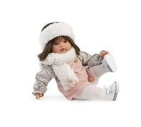 MUÑECAS Antonio Juan S.L. Beni Lloro Pichi Poupée avec mécanisme de Pleurs Corps en Tissu 42 cm