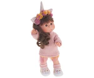 MuÑecas Antonio Juan Unicorn Diadem Rose Enfants