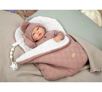 MuÑecas Arias Arias Elba Poupée avec sac de couchage 40 cm One Size