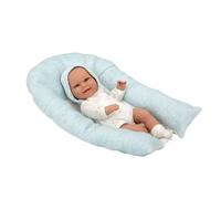 MuÑecas Arias Élégance Avec Poupée Lestée Baby Doll Et Coussin 35 Cm