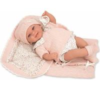 MuÑecas Arias Elegance Babyto Poupée Avec Couverture De Poids 35 Cm Beige Beige One Size