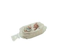 Muñecas Arias Muñeca Elegance 26 cm Dudi Beige - Poupée en vinyle avec landau et sac à main