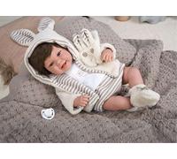 MuÑecas Arias Zoe With Fur Scarf Baby Doll 45 Cm Beige Enfants