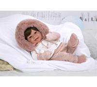 Muñecas Arias Zoe - Poupée poids Elegance, 45 cm, rose avec manoplas, âge 3 ans et plus, langues : espagnol