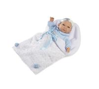 Muñecas Berbesa My Little Reborn, Doll with Blue Romper