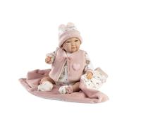 Muñecas Berbesa My Little Reborn, Doll with Blue Vest