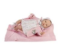 Muñecas Berbesa My Reborn Baby, poupée avec Veste Rose