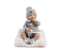 MuÑecas Guca Alex Baby Reborn Sans Cheveux 42-46 Cm