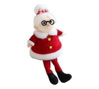 Muñeco De Santa Claus,Peluche Navideño Suave De Santa Claus Sentado | adornoo De Muñecos De Felpa Y Decoración Navideña Coche Hogar Estantería Sala Oficina Exterior | Para Interior Exterior Estant
