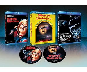 Muñeco Diabolico BD + DVD de Extras + Slip Cover 1988 Child's Play [Blu-Ray] [Import]