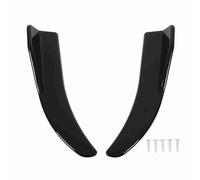 MUNEFE 2Pcs Rear Trunk Spoiler, Trunk Wing Spoiler, Car Side Spoiler Suitable for Car Modification (41.5cm) (Glossy Black)