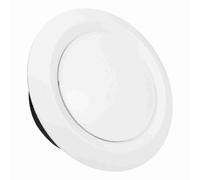 Munefe 4 tailles Diffuseur de plafond, déflecteur de ventilation d'air en acier réglable, vanne d'échappement de l'évent (150mm)