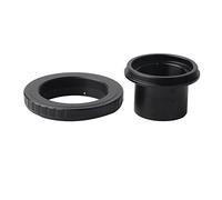 MUNEFE Adaptateur Photo de télescope, Adaptateur d'anneaux en T, Adaptateur de Montage de caméra de télescope astronomique en Alliage d'aluminium pour Objectif de caméra