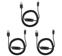 MUNEFE Adaptateur Secteur 5V 3a, Alimentation De Chargeur, Cble De Commutateur USB De Type C, Adaptateur d'alimentation De Chargeur USB C pour 4B
