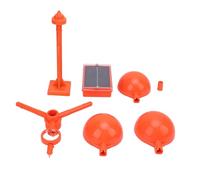MUNEFE Birds Reflect Deterrent, Solar Powered Voice Bird Deterrent Device, Bird Repellents Devices Outdoor Reflectors for Orchards Field