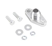 MUNEFE Bride de sortie de vidange d'huile, adaptateur de bride de vidange de retour d'huile Turbo, adaptateur de bride de retour d'huile pour T15 GT17 IHI RHF4 TD04