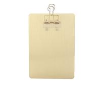 MUNEFE Clipboards Folder, Metal Clipboard Folder, Acrylic Clipboards, Suitable for Writing and Painting Projects (Golden Color)
