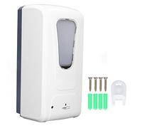 MUNEFE Distributeur Automatique de Mousse sans Contacts, Distributeur Automatique de Savon en Spray, récipient de Liquide sans Contacts à Induction Infrarouge Mural pour Salle de