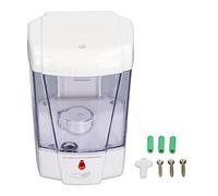 MUNEFE Distributeur Automatique de Savon, récipient de Savon Liquide sans Contacts, Distributeur de désinfectant pour Les Mains sans Contacts pour la Maison, l'hôtel, Les lieux