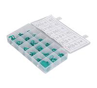 MUNEFE Ensemble de joints toriques d'étanchéité en caoutchouc, kit d'assortiment de joints toriques de 270 pièces, ensemble d'assortiment de rondelles de joints toriques pour