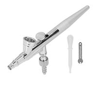 MUNEFE Kit aérographe, kit aérographe à gâchette double action, stylo pulvérisateur aérographe avec compte-gouttes et clé pour l'impression de modèles de décorations pour la maison (Diamètre 0,3 mm)
