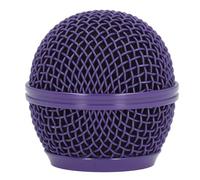 MUNEFE Microphone Grille Ball Head, Microphone Head Replacement, Grille Mic Replacement Ball Head for SM58S SM58LC BETA58 BETA58A SA M30 SV100 UT2 PGX24 SLX4 (Purple)