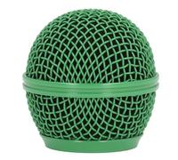 MUNEFE Microphone Grille Ball Head, Microphone Head Replacement, Grille Mic Replacement Ball Head for SM58S SM58LC BETA58 BETA58A SA M30 SV100 UT2 PGX24 SLX4 (Green)