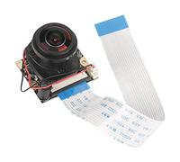 MUNEFE Module de caméra, Webcam vidéo à Commutation Automatique IR Cut, Module de Panneau Lumineux LED Infrarouge pour projets de Bricolage, Surveillance, robotique (sans lumière)
