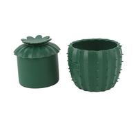 MUNEFE Pot à Beurre, Gardien de Beurre, Support de Beurres, Adapté pour Assurer Le Stockage Sûr des Beurres (Vert foncé)