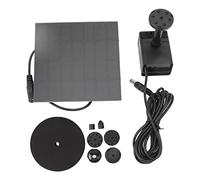 MUNEFE Solar Water Pump Kit, Water Fountain Outdoor, Solar Fountain Pump, Suitable for Balconies and Gardens, Etc