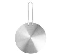 MUNEFE Stainless Steel Heat Diffuser, Heat Diffuser Plate, Heat Induction Plate for Induction Cookers, Gas Stoves, Rice Cookers, Etc (22cm)