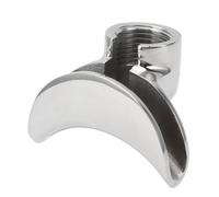 MUNEFE Stainless Steel Portafilter Spout, Coffee Machine Portafilter Spout, Coffee Machine Steam Spou for Semi Automatic Coffee Machine Accessory (2 Way Screw 1.5MM)