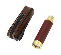MUNEFE Télescope Monoculaire Pirate, Télescope Monoculaire Zoomable Vintage Pirate, Télescope Pliable HD pour Voyage Randonnée