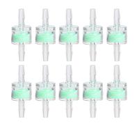 MUNEFE Tube de Filtre à Aquarium 10PCS, Filtre à Tube en Silicone, clapet Anti-Retour du pêcheur, adapté aux réservoirs de Poisson et Aquarium (4MM)