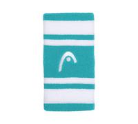 Muñequera Head Striped 5 Blanc/turquoise