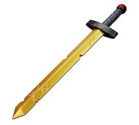 Munetoshi Épée de combat en mousse de 61 cm - Écarlate dorée - Accessoire de déguisement de Finn Adventure Fantasy Cosplay, jaune, 61 cm