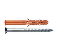 MUNGO M1122017 - Taco de nylon y tornillo mbr-xt 10 x 160 / torx t40 - Envase de 50 ud.