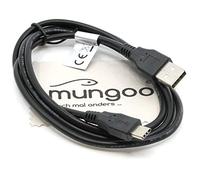 mungoo mach mal anders ... Câble de Charge USB pour Samsung Galaxy Xcover 5, Xcover 4s, Xcover Pro, Xcover Field Pro Type C 1 m avec Chiffon de Nettoyage d'écran