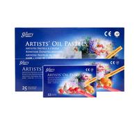 MUNGYO artiste doux huile Pastel ensemble professionnel peinture dessin Graffiti Art Crayons lavable Non toxique Art approvisionnement 12/25/50 couleur 25 colors-gifts