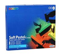 MUNGYO Boîte de 24 pastels tendres assorties Mungyo