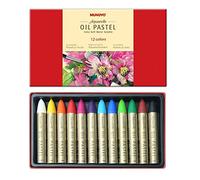 Mungyo Extra Soft Water Soluble Oil Pastels Set of 12 - Assorted Colors …