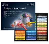 Mungyo Pastels à l'huile Gallery Soft - Lot de 48 couleurs assorties