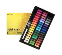 Mungyo Lot de 48 pastels carrés doux en demi-bâton MPS 48