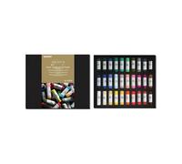 MUNGYO MPHM-30 - Gallery Artists' Handmade Soft Pastels, Set de 30 pastels roulés à la main de qualité artistique, consistance douce