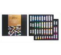 Mungyo MPHM-60P - Gallery Artists' Handmade Soft Pastels Portrait Shades, lot de 60 pastels roulés à la main de qualité artistique, consistance douce