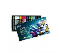 Mungyo pastels à l'huile métalliques 12 couleurs MOP-12M